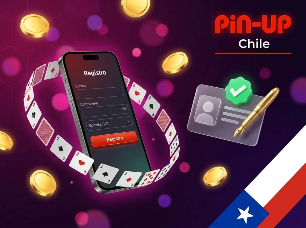 Completa el registro en Pin-Up Chile y empieza a jugar con saldo en pesos chilenos.
